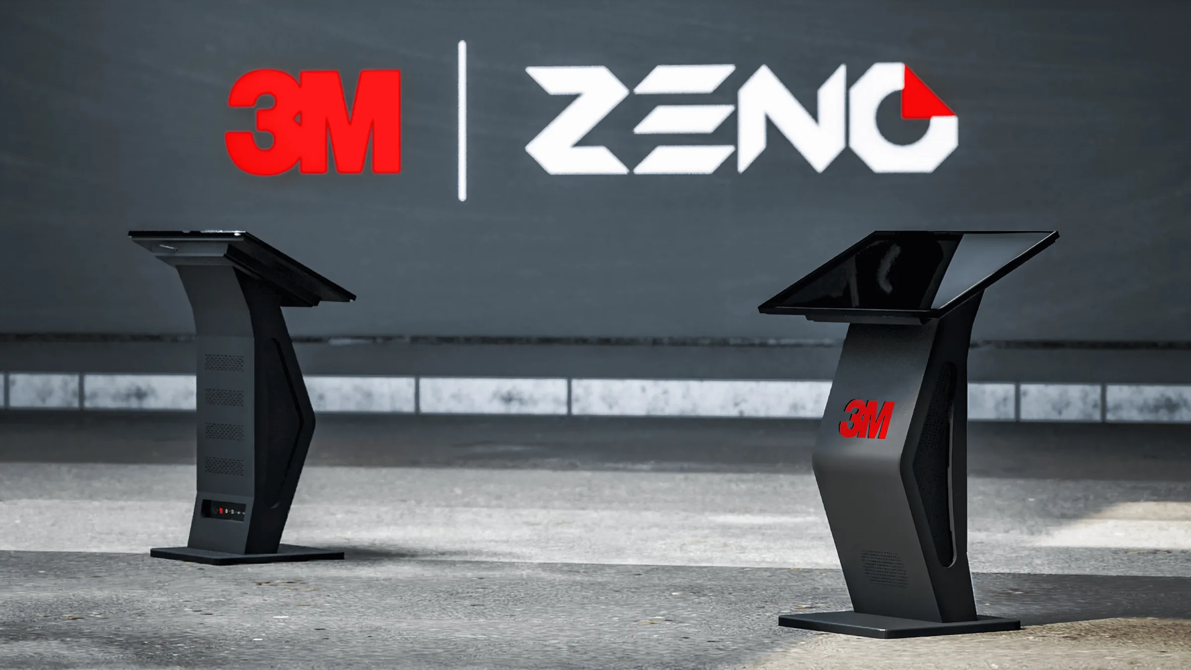 3M Zeno kiosk hardware pair