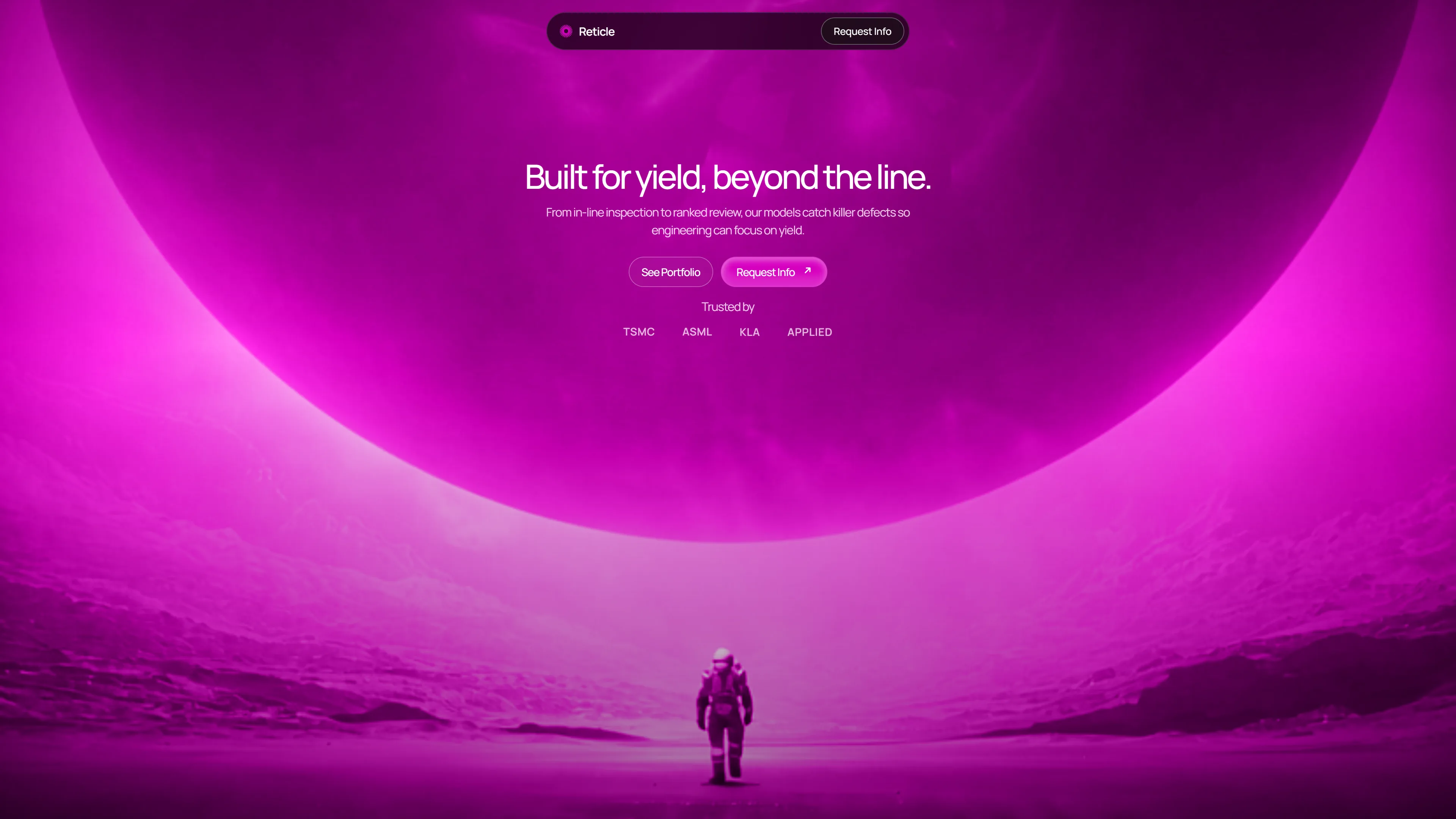 Reticle space explorer hero — ranked review for yield